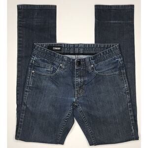 Comune Men's Size 28x32 Dark Wash Slim Straight Jeans